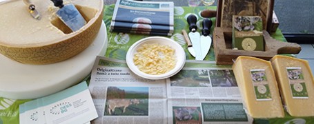 Degustazione Grana padano "OriginalBruna" del "progetto Originalgrana"