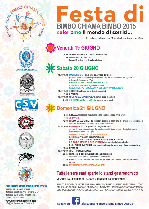 volantino festa bimbo volantino festa bimbo