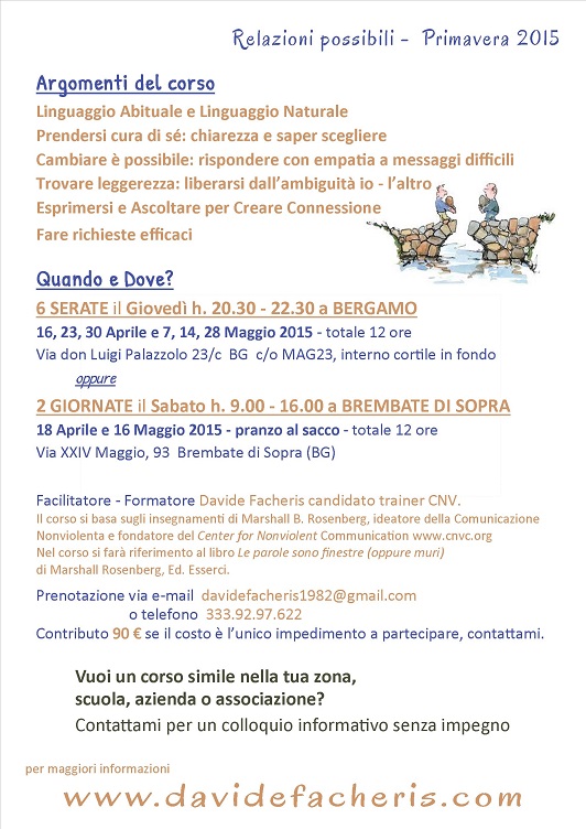 Corso base di Comunicazione Empatica Corso base di Comunicazione Empatica