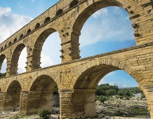 Tipico esempio di un acquedotto romano