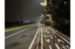 Illuminazione notturna pista ciclabile 