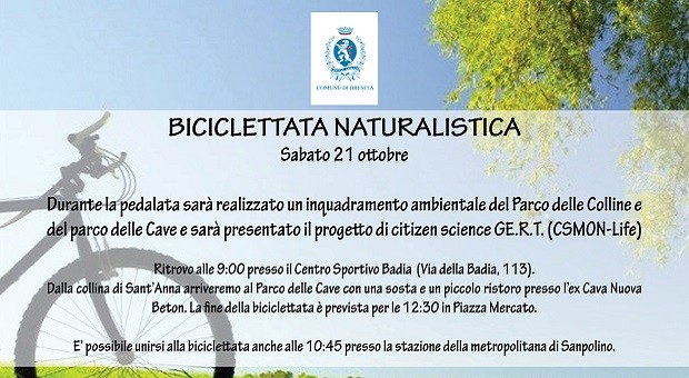 Biciclettata naturalistica