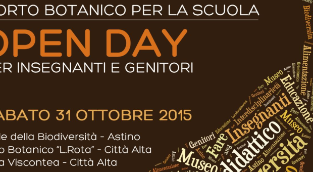 L'orto botanico per la scuola - Open day per insegnanti e genitori