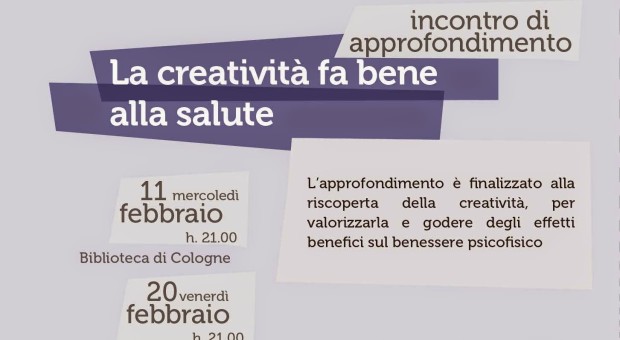 La creatività fa bene alla salute
