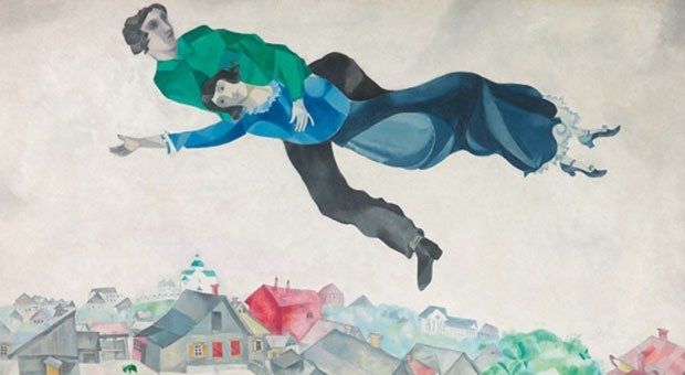 Marc Chagall - I musicanti, ca 1911 tempera su carta grigia, 18,5 x 18,7 cm Galleria di Stato Tretjakov di Mosca © The State Tretyakov Gallery, Moscow, Russia © Chagall ®, by SIAE 201