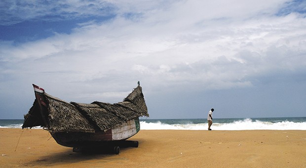 Kerala spiaggia
